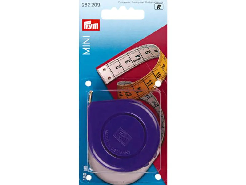 Prym Massband Mini 150 cm, rollbar