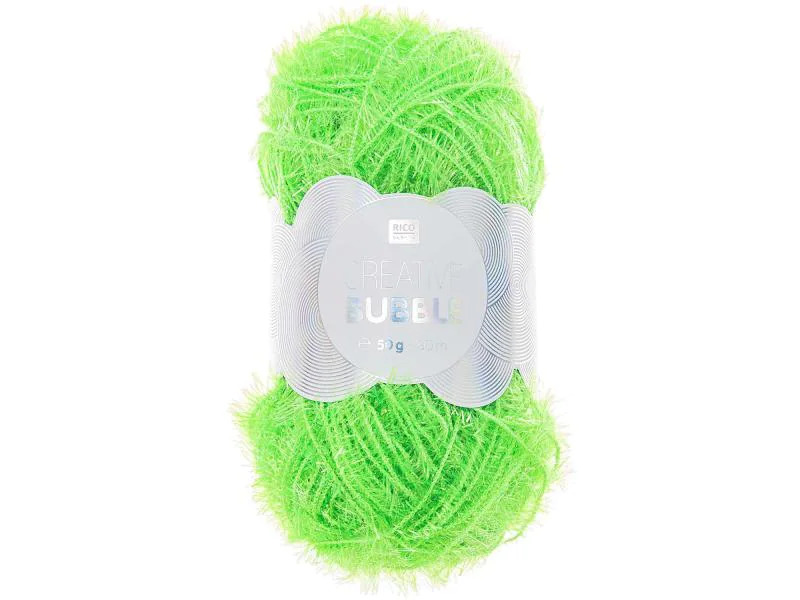 Rico Design Wolle Creative Bubble 50 g Neongrün