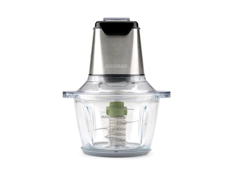Gastroback Zerkleinerer Mini Chopper Plus Silber