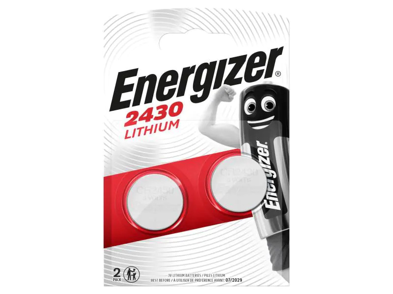 Energizer Knopfzelle Lithium CR 2430 2 Stück