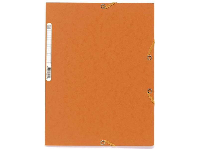 Exacompta Gummibandmappe A4 Orange, 250 Blatt