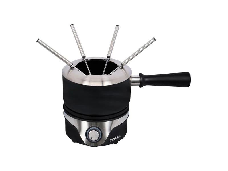 Rotel Fleischfondue-Set U1852CH 6 Teile, Schwarz