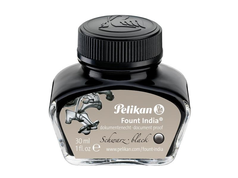 Pelikan Tusche 518 Fount India 30ml, Schwarz