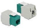 Delock Keystone-Modul RJ-45 Cat.6, UTP Grün