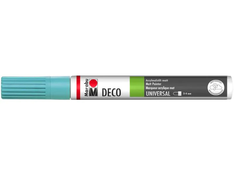 Marabu Acrylmarker Deco Painter 2 - 4 mm, Aquamarin