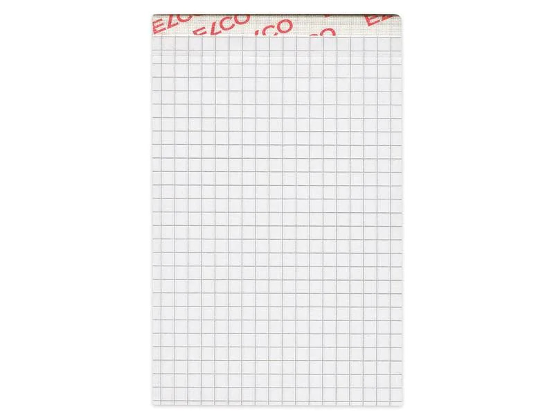 ELCO Notizblock A7 70 g/m² , 4 mm kariert, 5 Stück