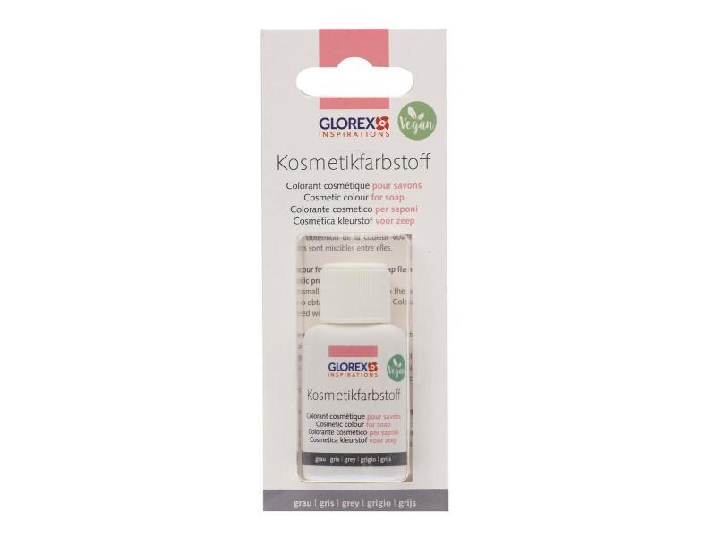 Glorex Kosmetikfarbstoff 20 ml, Grau