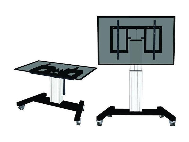 NEOMOUNTS TV-Trolley PLASMA-M2500T Silber