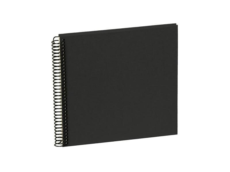 Semikolon Fotoalbum 17 x 17 cm Schwarz, 20 cremeweisse Seiten