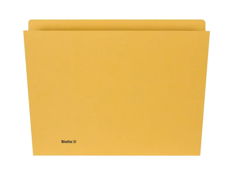 Biella Einlagemappe A4 240 gm², 100 Stück, Gelb
