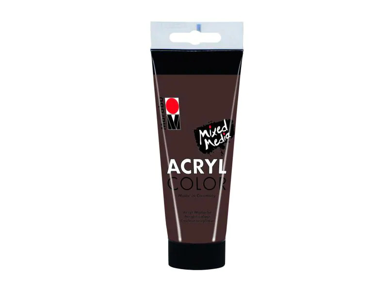 Marabu Acrylfarbe Acryl Color 100 ml, Braun