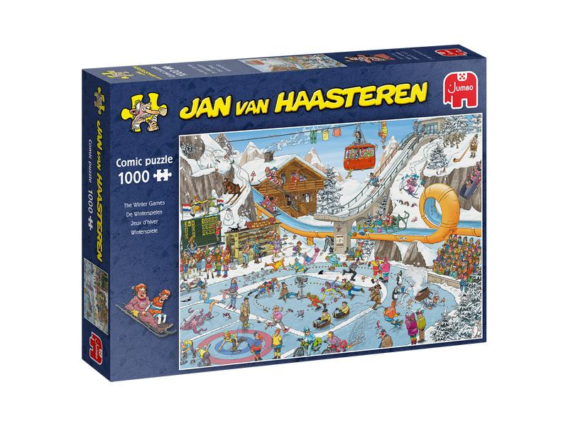 Jumbo Puzzle Die Winterspiele