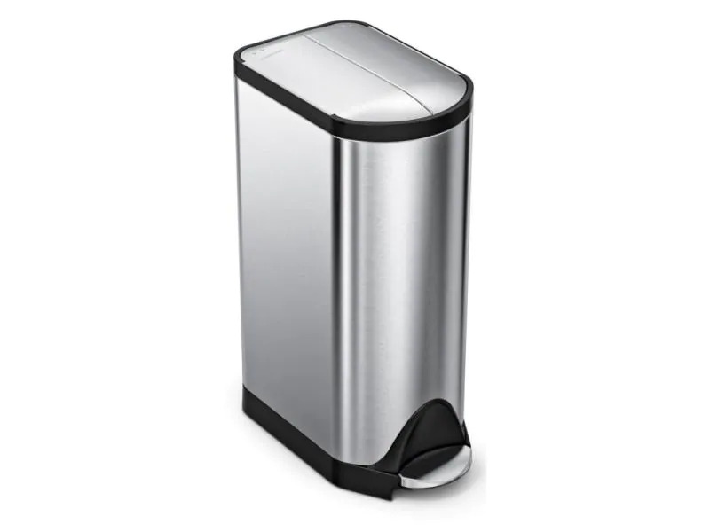 Simplehuman Treteimer CW1824 30 Liter, Silber
