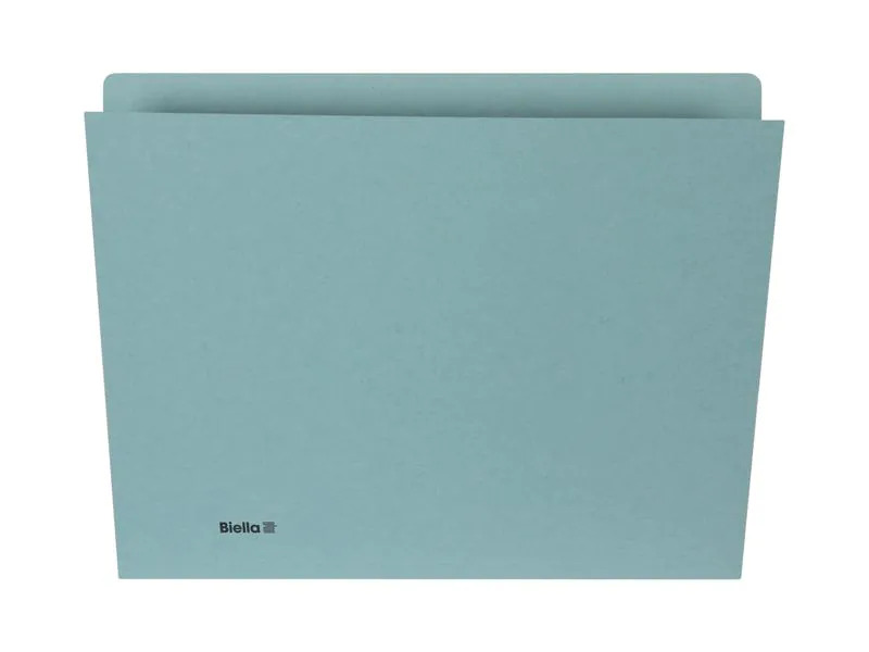 Biella Einlagemappe A4 240 gm², 100 Stück, Blau