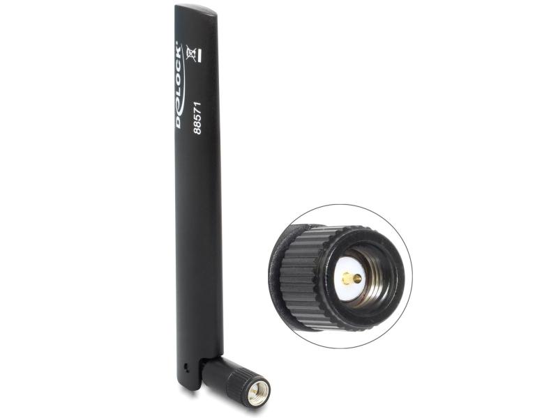 Delock LTE-Antenne SMA, 13.5cm, 3dBi, SMA 3 dBi Rundstrahl