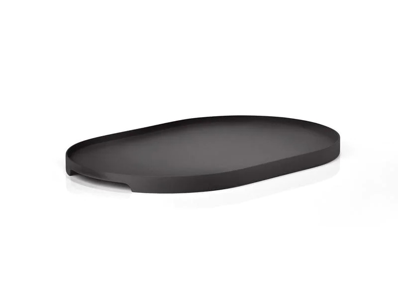 Zone Denmark Servierplatte Singles 35 cm x 23 cm, Schwarz