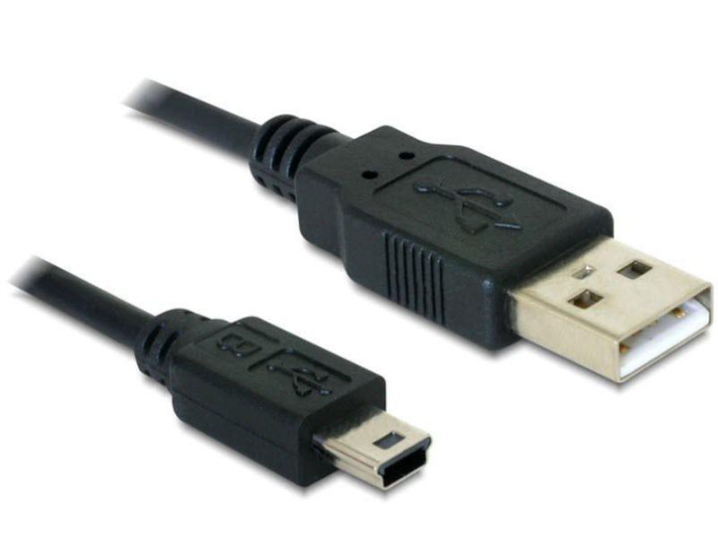 Delock USB 2.0-Kabel  USB A - Mini-USB B 1 m