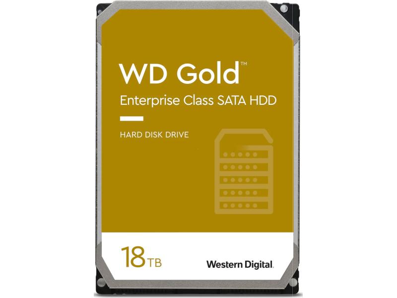 Western Digital Harddisk WD Gold 18 TB 3.5