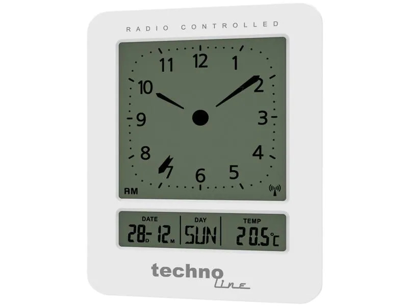 Technoline Funkwecker WT 745 Weiss
