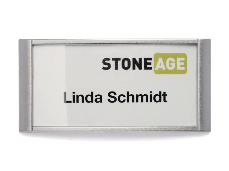 DURABLE Namensschild mit Clip Classic 65 x 30 mm, 10 Stück