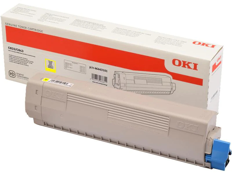 OKI Toner 46443101 Yellow
