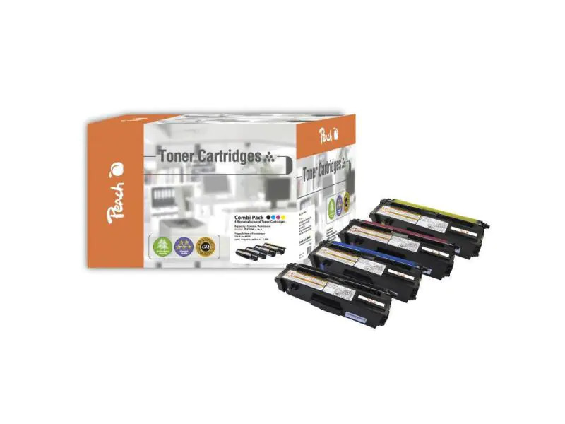 Peach Tonerset Brother TN-325 BK, C, M, Y
