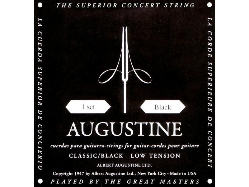 Augustine Gitarrensaiten Classic Black Soft