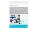 Silhouette Stickerpapier Glitter Silber