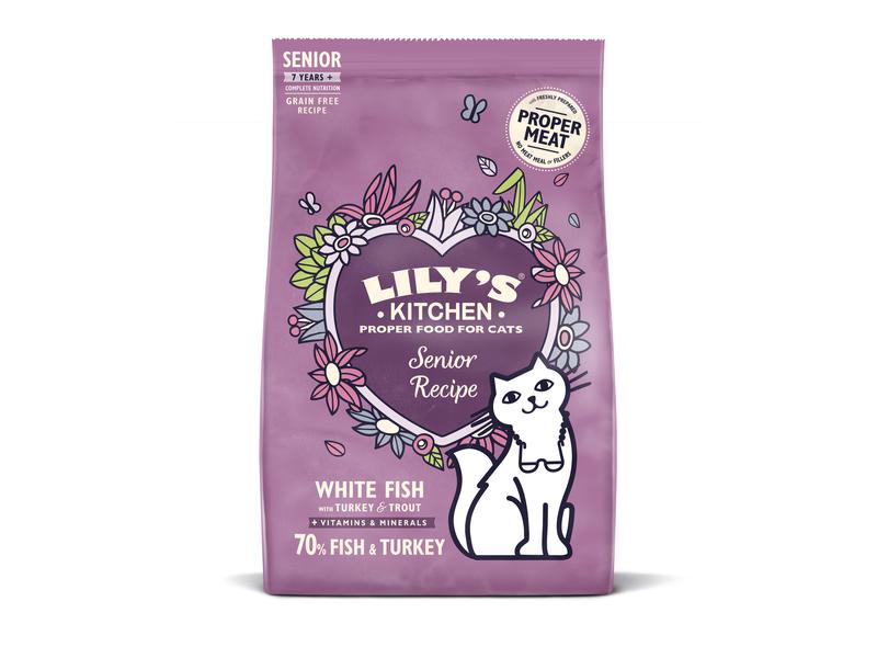 Lily's Kitchen Trockenfutter Senior Fisch, 800 g