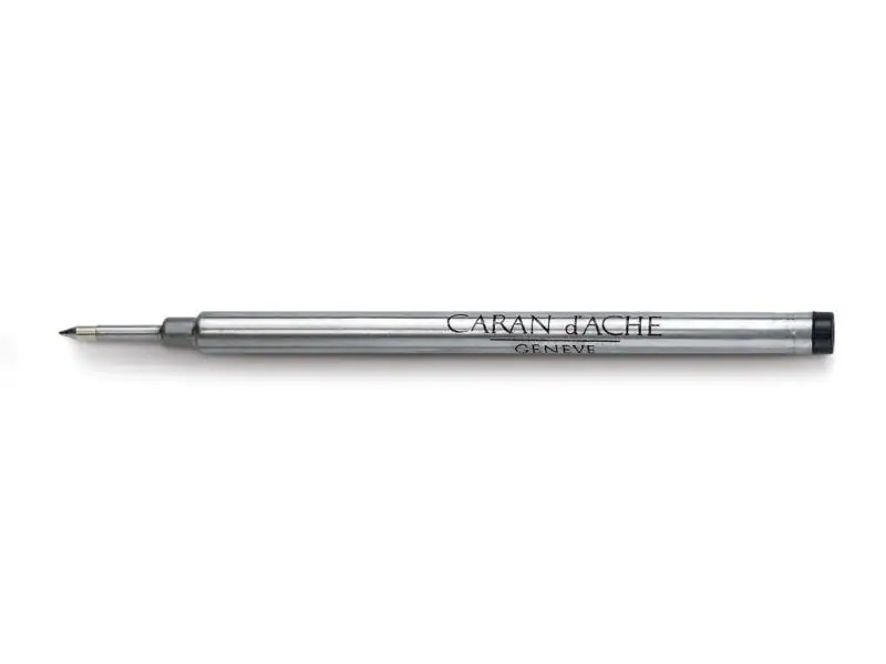 Caran d'Ache Schreibmine Roller Blau, Fein (F), 5 Stück