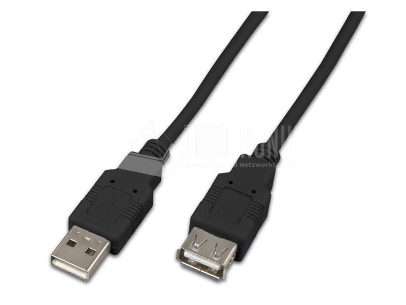 Wirewin USB 2.0-Verlängerungskabel  USB A - USB A 1.5 m