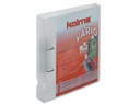 Kolma Ringbuch Vario A4 KolmaFlex 4 cm, Transparent