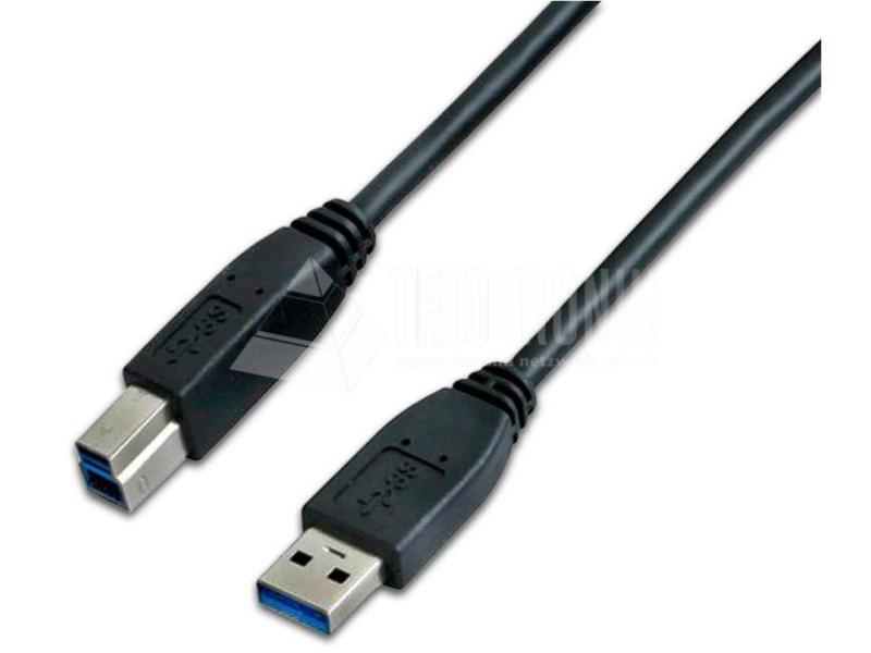 Wirewin USB 3.0-Kabel  USB A - USB B 1 m