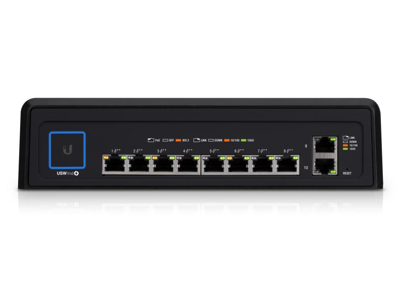 Ubiquiti PoE++ Switch UniFi USW-Industrial 10 Port