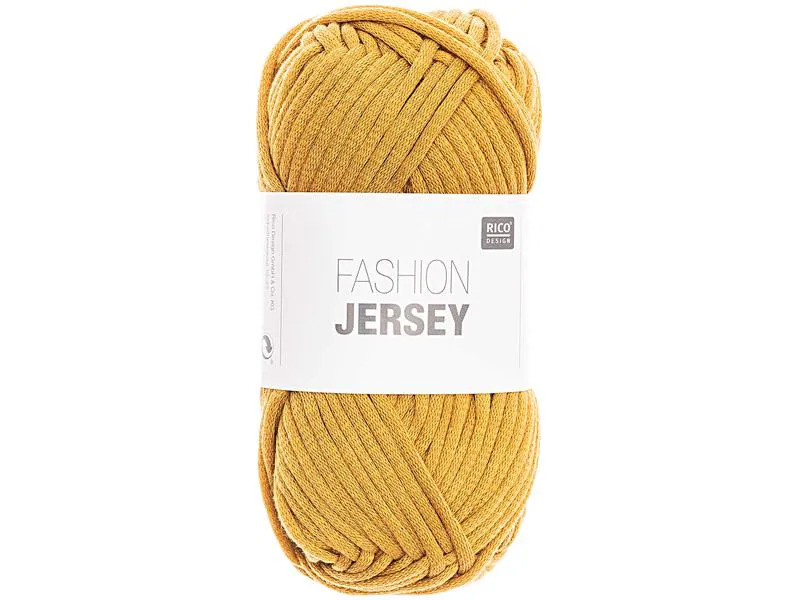 Rico Design Wolle Fashion Jersey 50 g Senfgelb