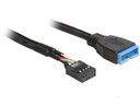 Delock USB3.0 Pinheaderkabel 60 cm intern