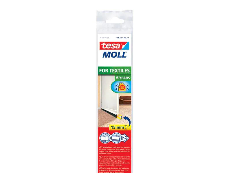 tesa Türdichtschiene MOLL Textiles 1 m x 43 mm