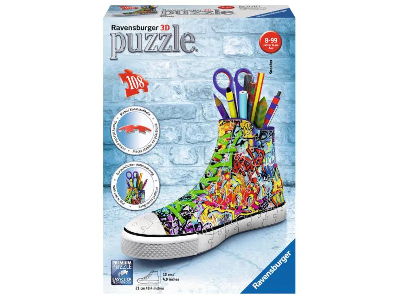 Ravensburger 3D Puzzle Sneaker Graffiti