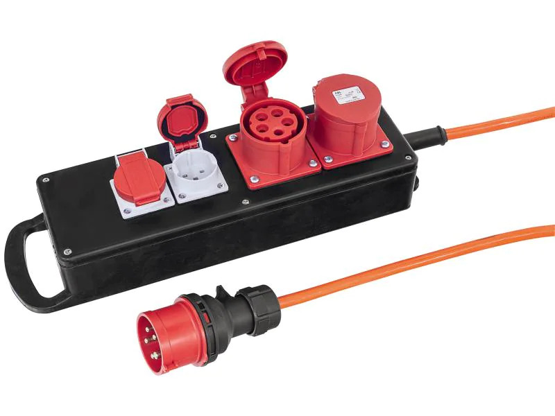 STEFFEN Industrie-Steckerleiste UNIbloc 2x T25, 2x CEE16