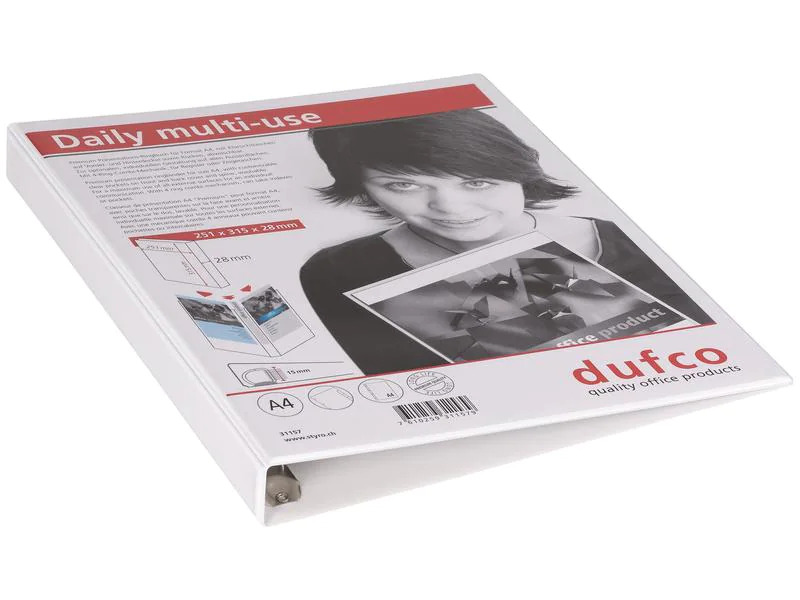 dufco Ringbuch 2.8 cm, Weiss