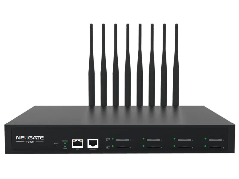 Yeastar Gateway TG800 VoIP-UMTS Gateway 8-Kanal