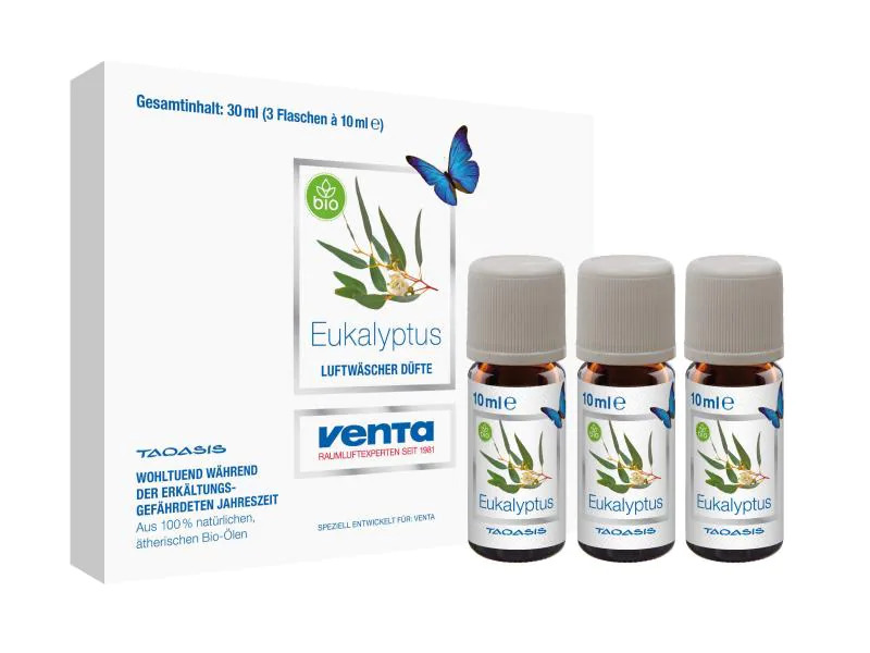 Venta Luftwäscher Duftöl Eukalyptus, 3 x 10 ml