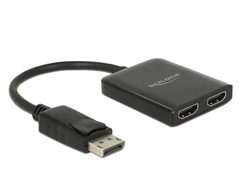 Delock Multiadapter 1x DisplayPort - 2x HDMI