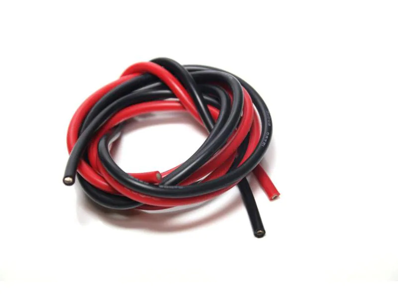EP Silikonlitze 0,5 mm² 1 m ohne Stecker/Buchse