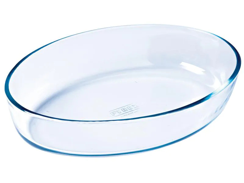 Pyrex Auflaufform 21 x 13 cm Oval, Transparent