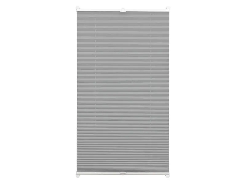 Gardinia Plissée Easyfix, blickdicht 40 x 130 cm, Grau