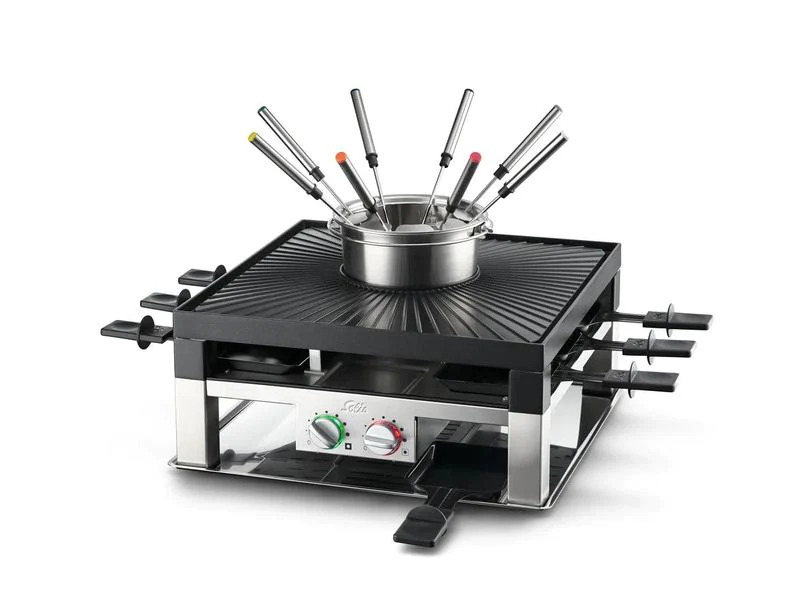 Solis Raclette-Kombination Combi-Grill 3 in 1