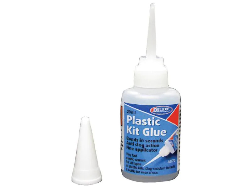 Deluxe Materials Modellbauklebstoff Plastic Kit Glue 1 Stück, Transparent