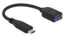 Delock USB 3.1-Adapterkabel  USB C - USB A 0.1 m