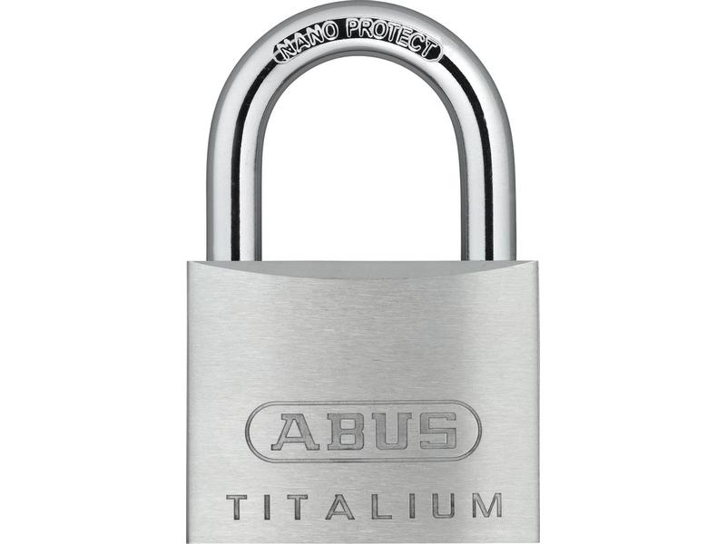 Abus Vorhängeschloss 64TI/50 Silber Aluminium